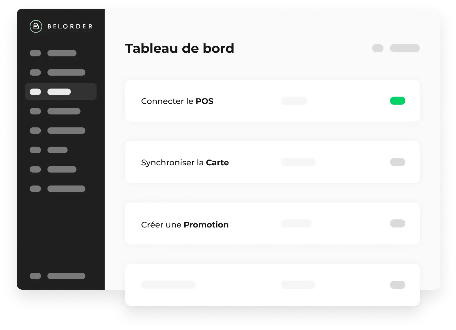 Belorder - Back Office