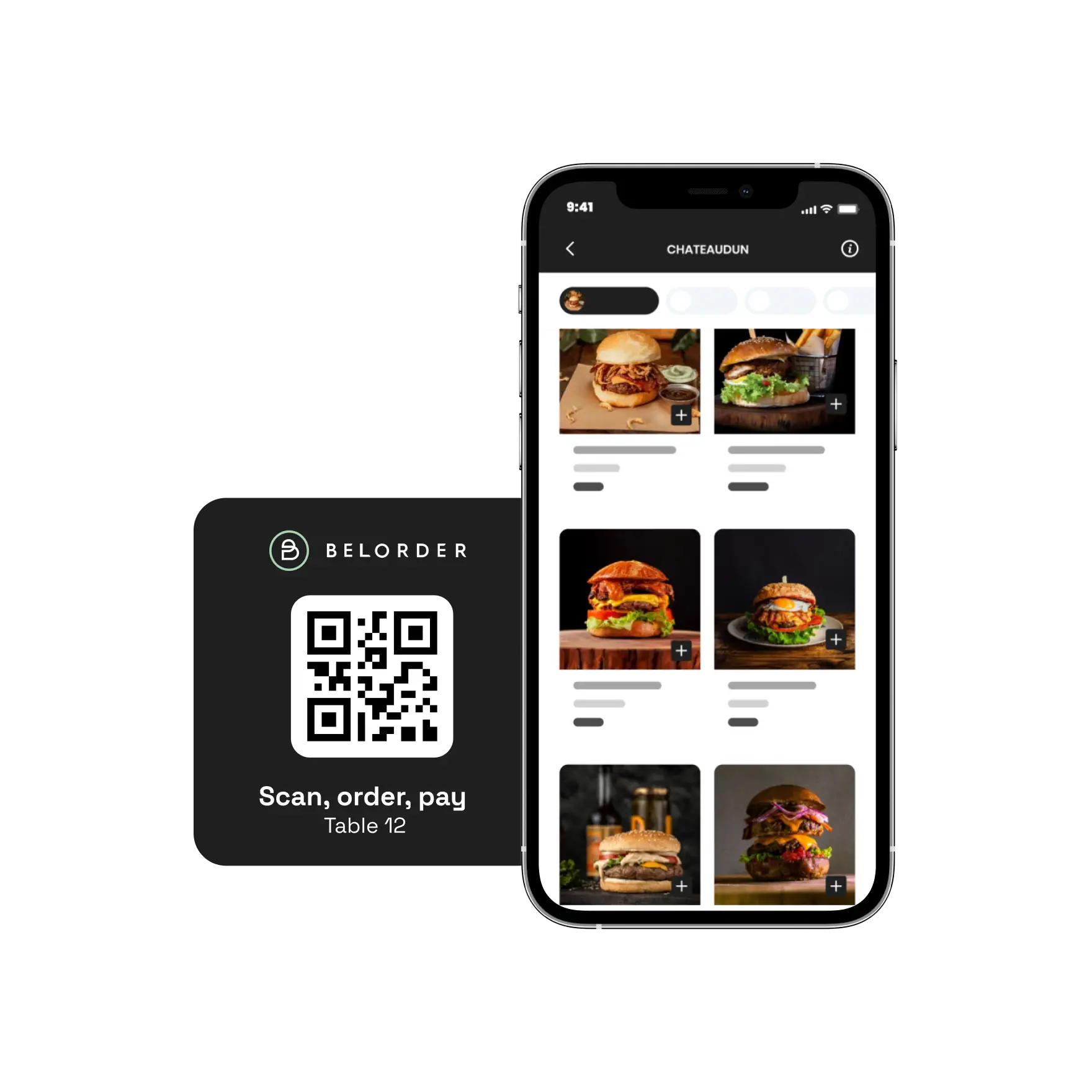 Belorder - Commande à table