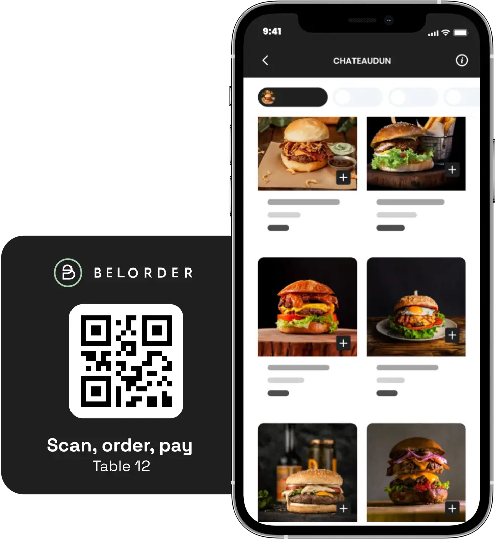 Belorder - Commande à table